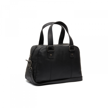 Genti de zi - Geanta de dama, din piele naturala, The Chesterfield Brand, Dover, Negru