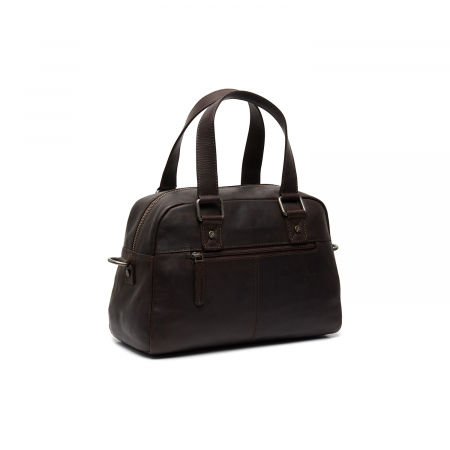 Geanta de dama, din piele naturala, The Chesterfield Brand, Dover, Maro inchis [5]