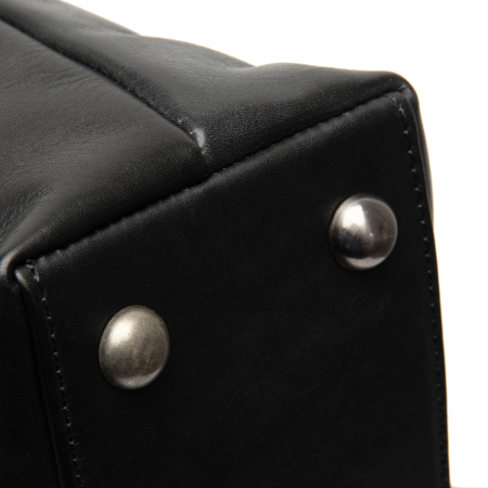 Geanta de dama, din piele naturala, The Chesterfield Brand, Pergamino, Negru [4]