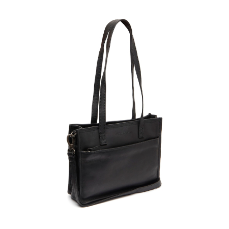 Genti de zi - Geanta de dama, din piele naturala, The Chesterfield Brand, Estella, Negru