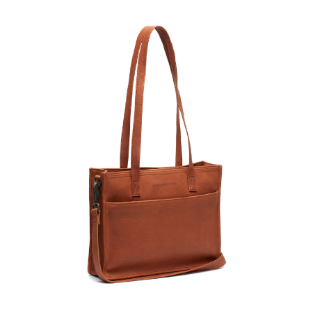 Genti de zi - Geanta de dama, din piele naturala, The Chesterfield Brand, Estella, Maro coniac
