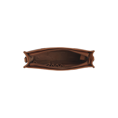 Geanta de dama, din piele naturala, The Chesterfield Brand, Estella, Maro coniac [2]