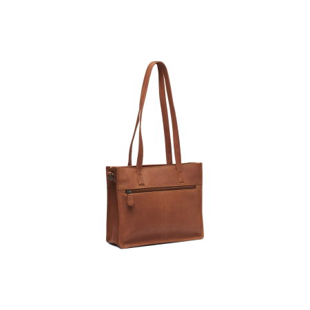 Geanta de dama, din piele naturala, The Chesterfield Brand, Estella, Maro coniac [5]