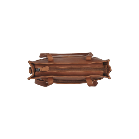 Geanta de dama, din piele naturala, The Chesterfield Brand, Estella, Maro coniac [1]
