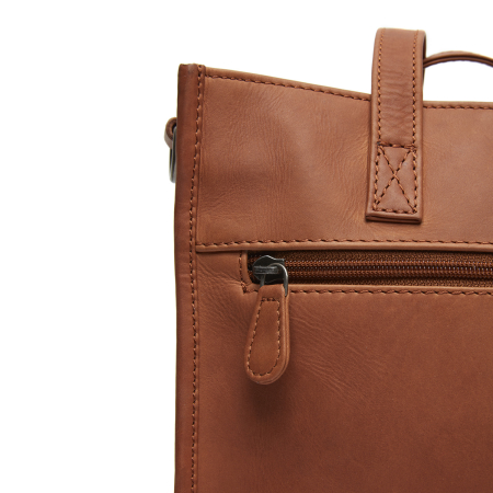 Geanta de dama, din piele naturala, The Chesterfield Brand, Estella, Maro coniac [3]