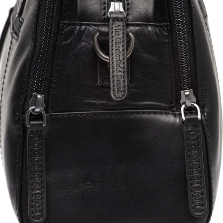 Geanta de dama din piele naturala, The Chesterfield Brand, Ezra, Negru [2]