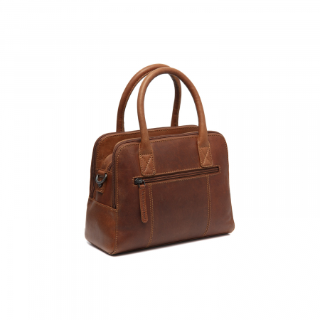Geanta de dama din piele naturala, The Chesterfield Brand, Ezra, Maro coniac [7]