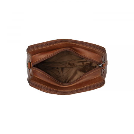 Geanta de dama din piele naturala, The Chesterfield Brand, Ezra, Maro coniac [5]