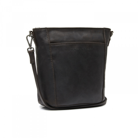 Genti de zi - Geanta de dama din piele naturala, The Chesterfield Brand, Fintona, Maro inchis