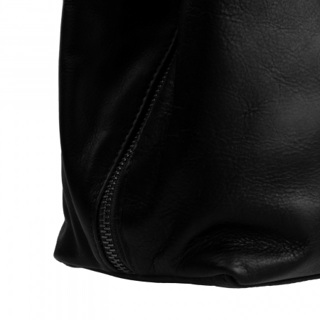 Geanta de dama din piele naturala, The Chesterfield Brand, Gail, de mana si umar, Negru [5]