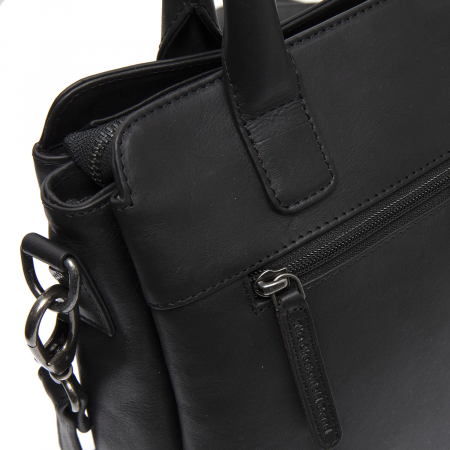 Geanta de dama, din piele naturala, The Chesterfield Brand, Hermosa, Negru [4]
