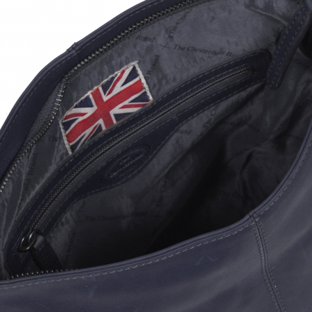 Geanta de dama din piele naturala, The Chesterfield Brand, Jen, Negru [15]
