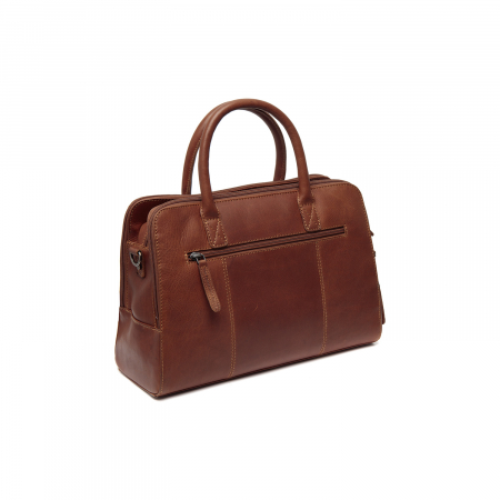 Geanta de dama din piele naturala, The Chesterfield Brand, Layton, Maro coniac [5]