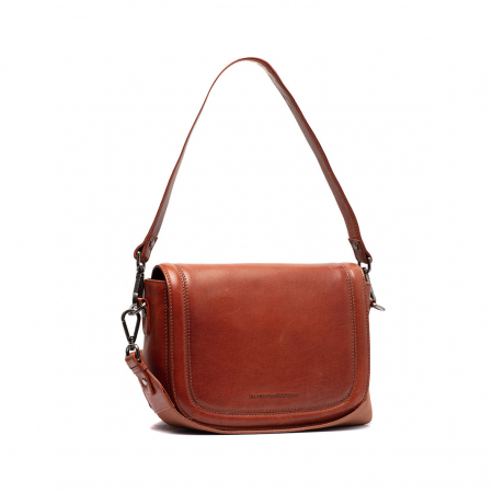 Genti de zi - Geanta de dama din piele naturala, The Chesterfield Brand, Lizzola, Maro coniac