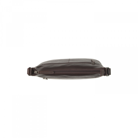 Geanta de dama din piele naturala, The Chesterfield Brand, Loraine, de umar, Maro inchis [2]