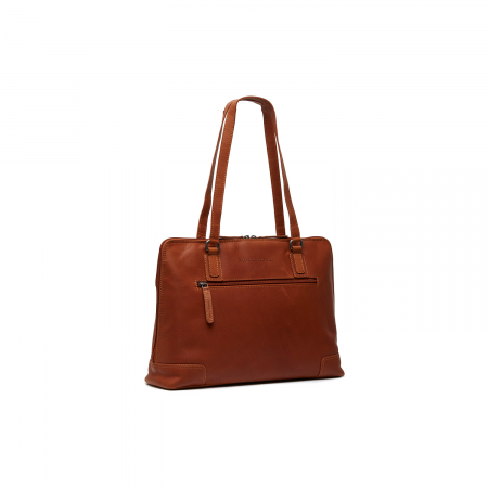 Geanta de dama din piele naturala, The Chesterfield Brand, Lugano, Maro coniac [1]
