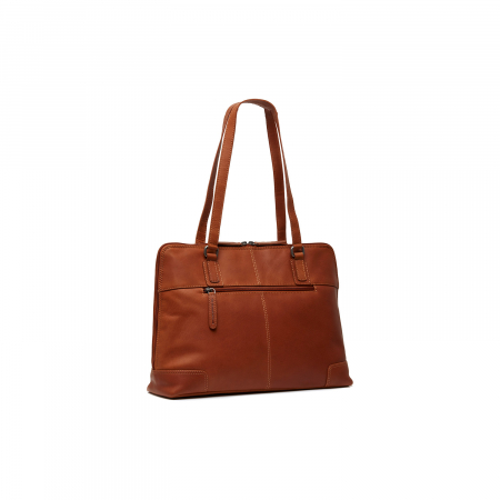 Geanta de dama din piele naturala, The Chesterfield Brand, Lugano, Maro coniac [5]