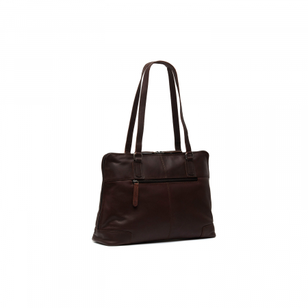 Geanta de dama din piele naturala, The Chesterfield Brand, Lugano, Maro inchis [4]
