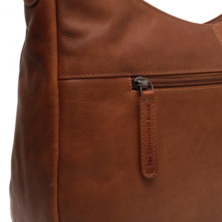 Geanta de dama din piele naturala, The Chesterfield Brand, Marle, Maro coniac [6]