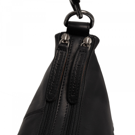 Geanta de dama din piele naturala, The Chesterfield Brand, Marle, Negru [3]