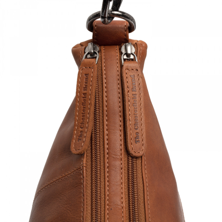 Geanta de dama din piele naturala, The Chesterfield Brand, Marle, Maro coniac [5]