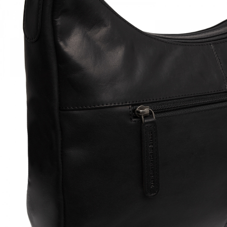 Geanta de dama din piele naturala, The Chesterfield Brand, Marle, Negru [4]