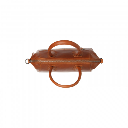 Geanta de dama din piele naturala, The Chesterfield Brand, Marsala, Maro coniac [6]