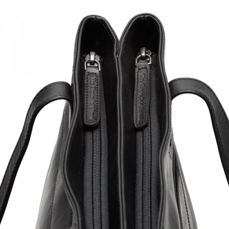 Geanta de dama din piele naturala, The Chesterfield Brand, Nola, Negru [7]