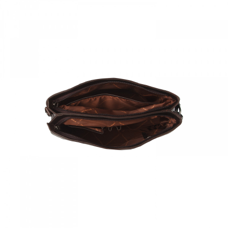 Geanta de dama din piele naturala, The Chesterfield Brand, Nola, Maro inchis [1]