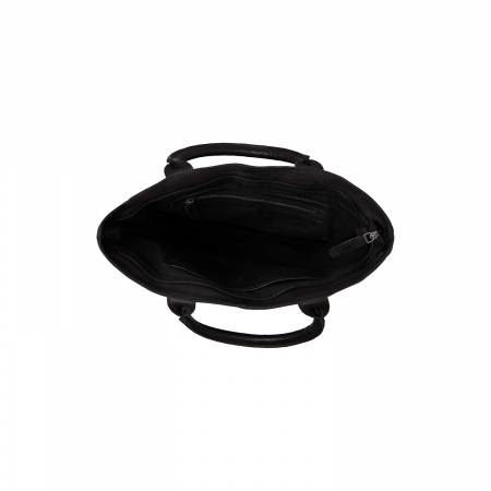 Geanta de dama din piele naturala, The Chesterfield brand, Ontario, Negru [2]