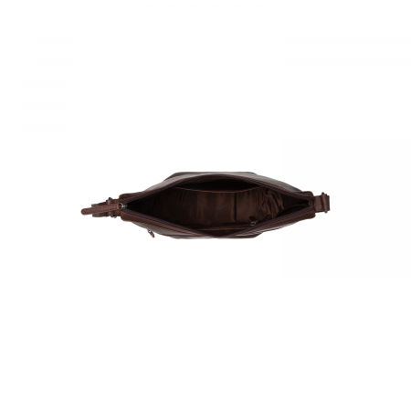 Geanta de dama, din piele naturala, The Chesterfield Brand, Piemonte, Maro inchis [3]