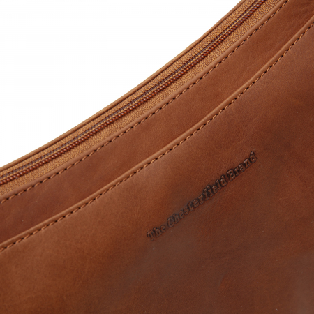 Geanta de dama, din piele naturala, The Chesterfield Brand, Piemonte, Maro coniac [1]