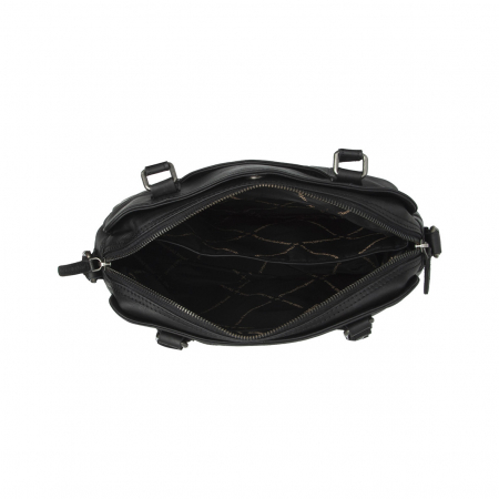 Geanta de dama din piele naturala, The Chesterfield Brand, Porlezza, Negru [3]
