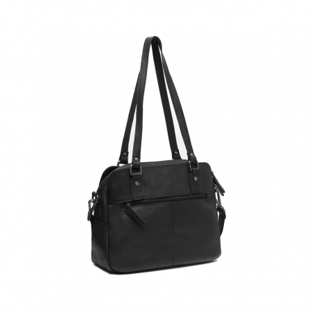 Geanta de dama din piele naturala, The Chesterfield Brand, Porlezza, Negru [1]