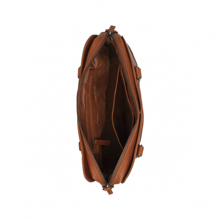 Geanta de dama din piele naturala, The Chesterfield Brand, Pretoria, Maro coniac [2]