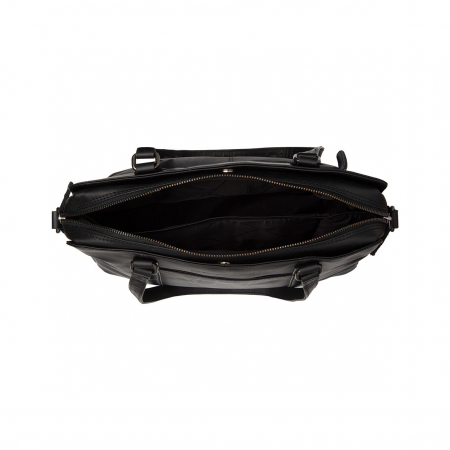 Geanta de dama din piele naturala, The Chesterfield Brand, Pretoria, Negru [2]