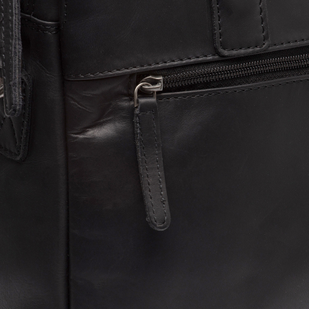 Geanta de dama din piele naturala, The Chesterfield Brand, Pretoria, Negru [3]