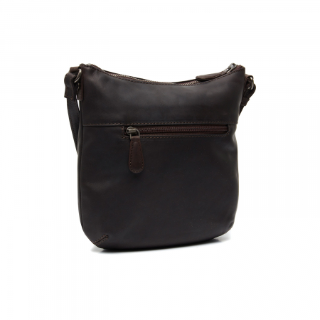 Geanta de dama din piele naturala, The Chesterfield Brand, Redding, Maro inchis [5]
