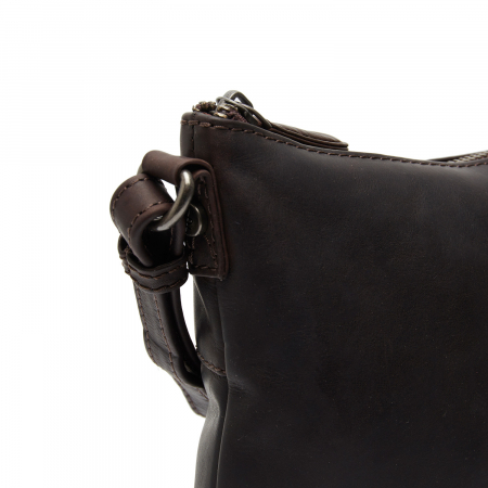 Geanta de dama din piele naturala, The Chesterfield Brand, Redding, Maro inchis [3]