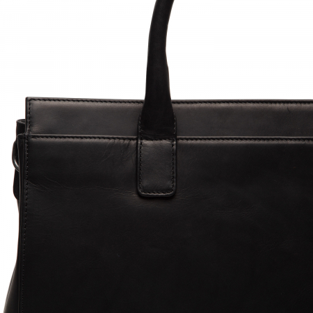Geanta de dama din piele naturala, The Chesterfield Brand, Rivera, Negru [2]
