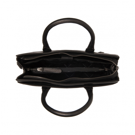 Geanta de dama din piele naturala, The Chesterfield Brand, Rivera, Negru [1]