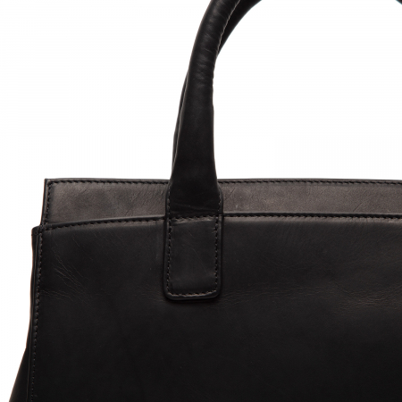 Geanta de dama din piele naturala, The Chesterfield Brand, Garda, Negru [4]