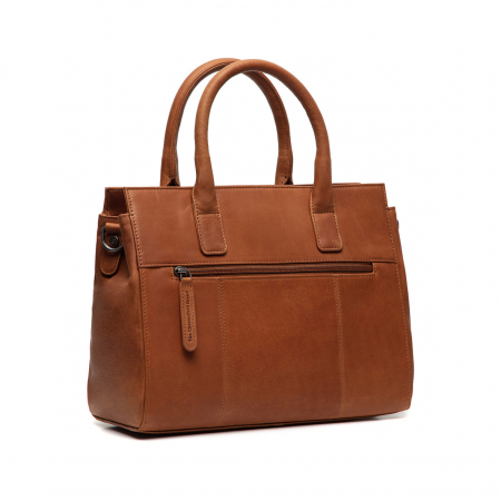 Geanta de dama din piele naturala, The Chesterfield Brand, Garda, Maro coniac [4]