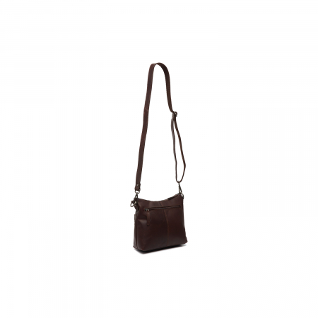 Geanta de dama din piele naturala, The Chesterfield Brand, Ronda, Maro inchis [5]