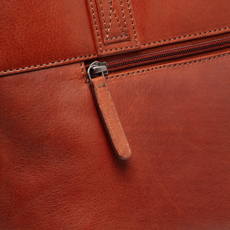 Geanta de dama din piele naturala, The Chesterfield Brand, Selvino, Maro coniac [5]