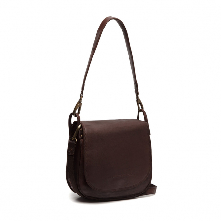 Genti de zi - Geanta de dama din piele naturala, The Chesterfield Brand, Sumatra, Maro inchis