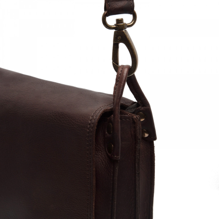 Geanta de dama din piele naturala, The Chesterfield Brand, Sumatra, Maro inchis [2]