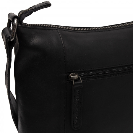 Geanta de dama din piele naturala, The Chesterfield Brand, Vervins, de umar, Negru [4]