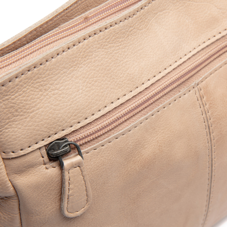 Geanta de dama din piele naturala, The Chesterfield Brand, Weimar, Bej [3]
