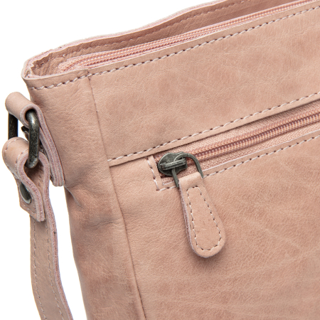 Geanta de dama din piele naturala, The Chesterfield Brand, Weimar, Roz pudra [3]